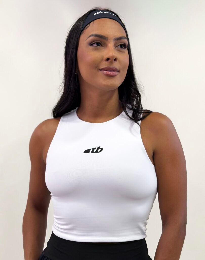 Cropped Poliamida Duplo — Ref. TB509